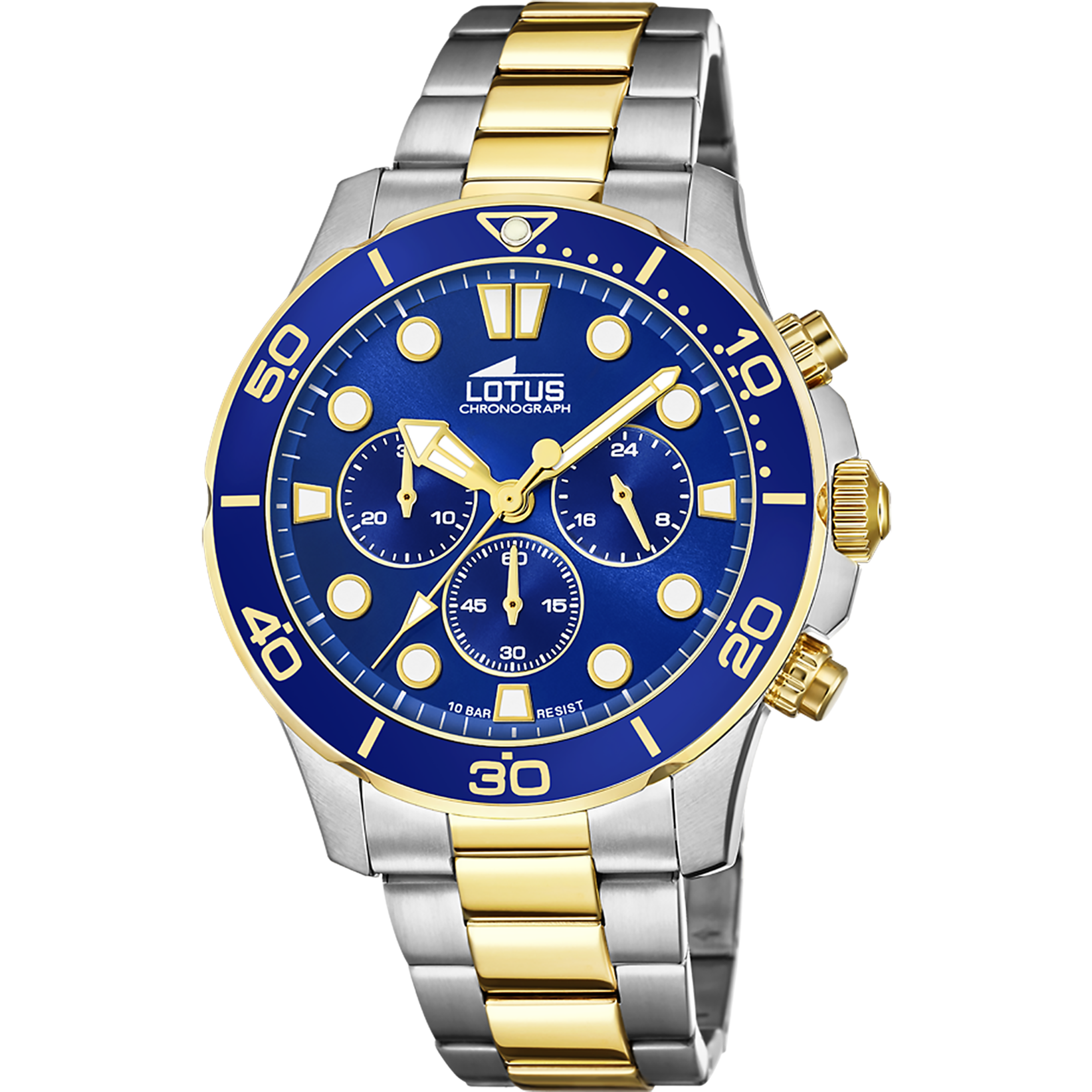 Relógio lotus excellent 18757/1 azul pulsera de aço, homem_PRODUCT