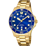 Relógio lotus excellent 18761/1 azul pulsera de aço, homem