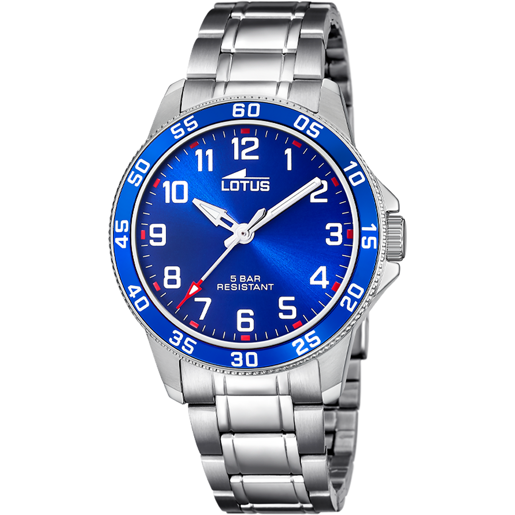 Relógio lotus junior collection 18786/6 azul pulsera de de aço inoxidável, infantil_PRODUCT