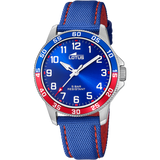 Relógio lotus junior collection 18787/1 azul pulsera de couro, infantil_PRODUCT