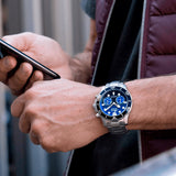 Relógio lotus 18800/3 azul pulsera de de aço inoxidável, homem_LIFESTYLE