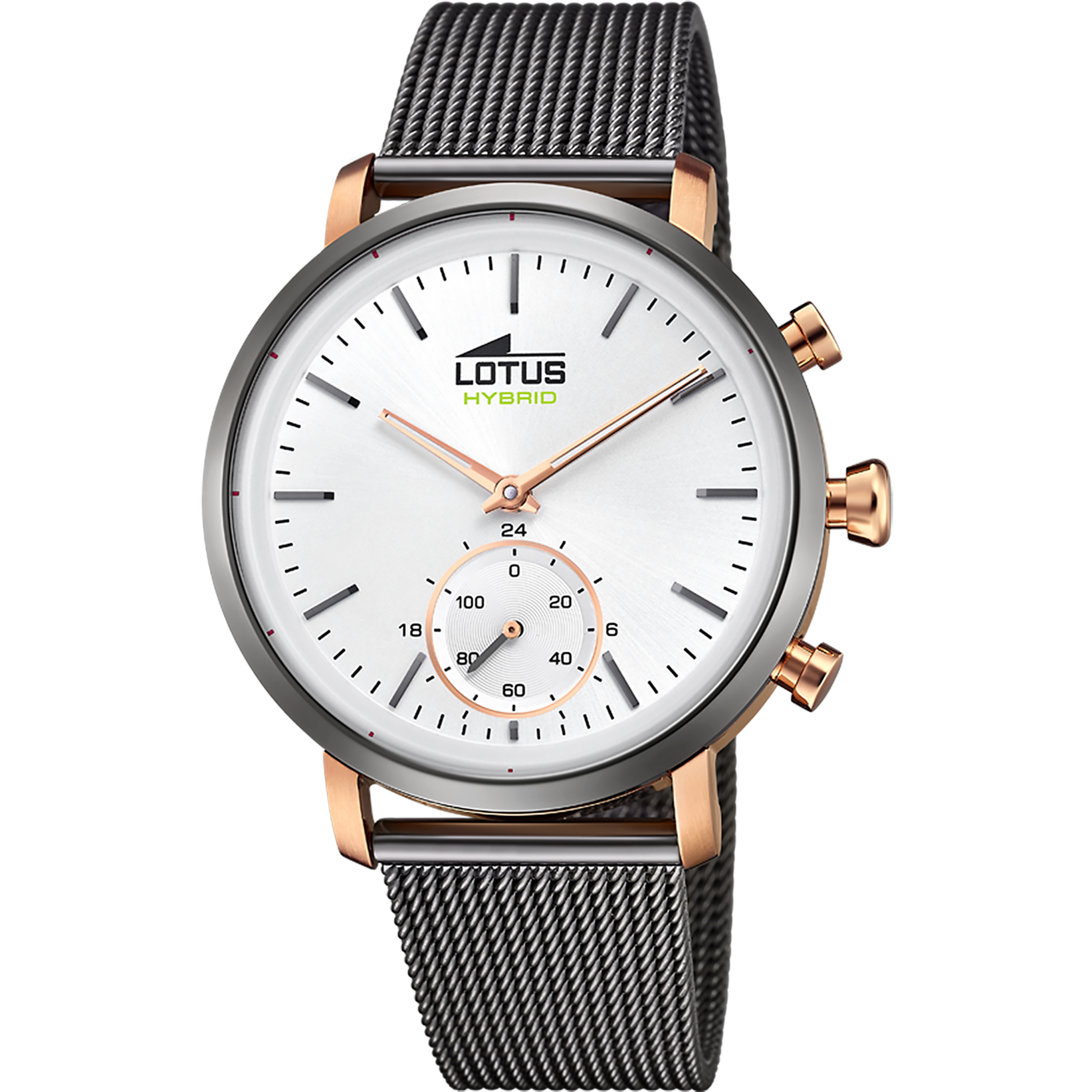 Relógio lotus 18805/1 prata cinza pulsera de de aço inoxidável, homem_PRODUCT