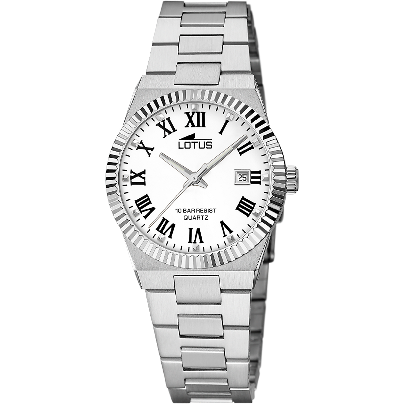 Relógio lotus 18838/4 branco pulsera de 316l de aço inoxidável, mulher_PRODUCT