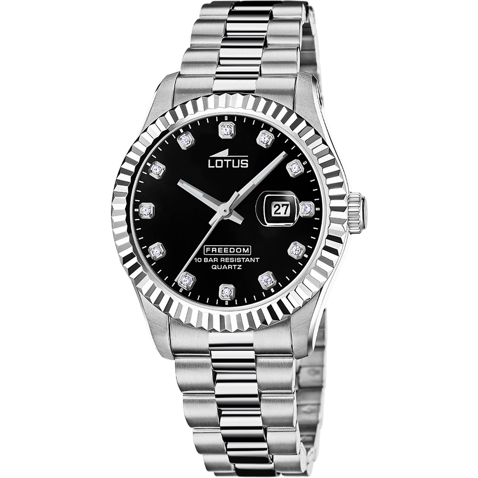 Relógio lotus 18854/k preto pulsera de 316l de aço inoxidável, homem_PRODUCT