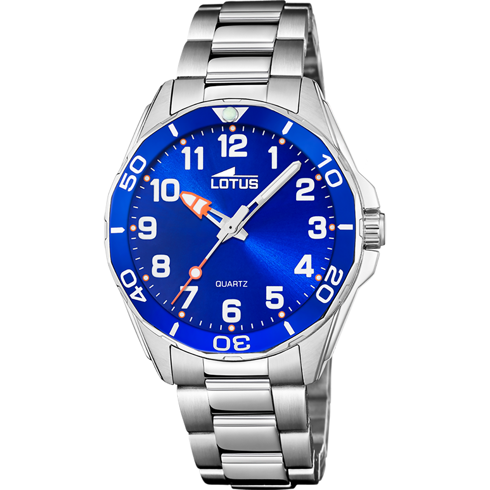 Relógio lotus junior collection 18860/1 azul pulsera de de aço inoxidável, infantil_PRODUCT