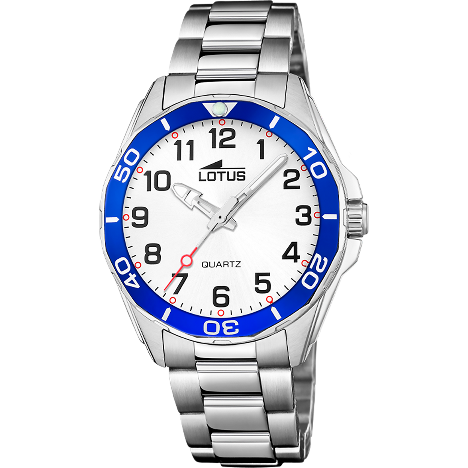 Relógio lotus junior collection 18860/3 branco pulsera de de aço inoxidável, menino_PRODUCT