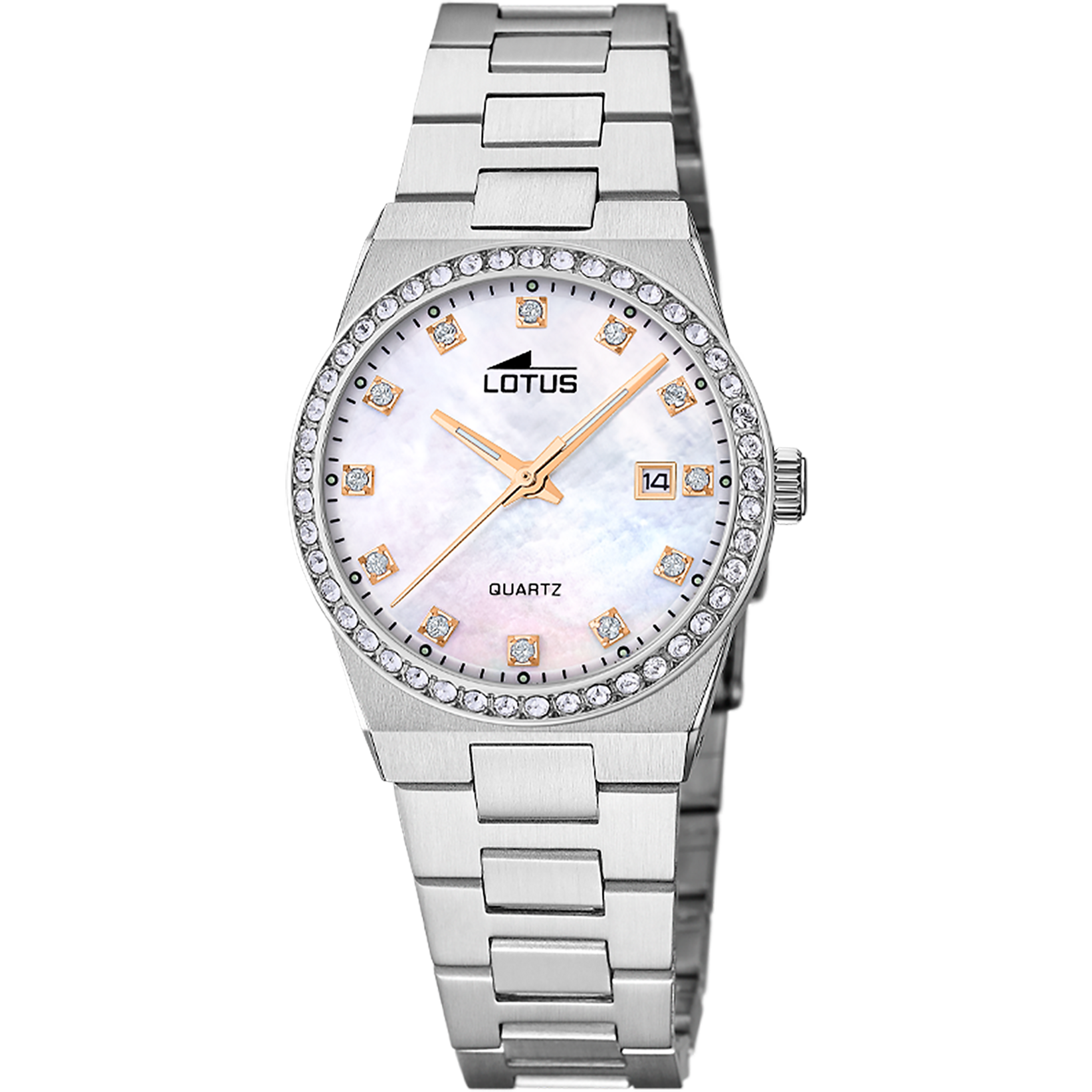 Relógio lotus 18885/b bege pulsera de 316l de aço inoxidável, mulher_PRODUCT