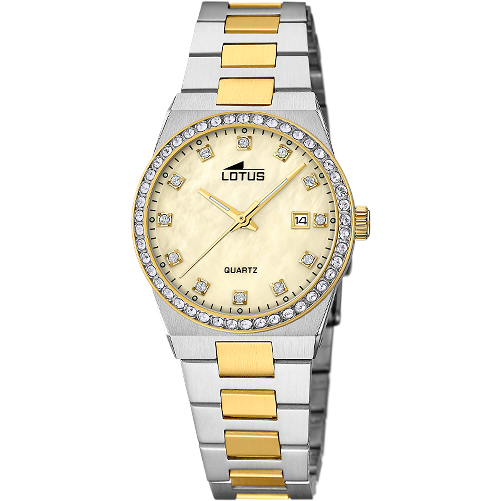 Relógio lotus 18886/c bege pulsera de 316l de aço inoxidável, mulher_PRODUCT