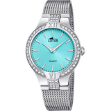 Relógio lotus bliss 18894/2 azul pulsera de 316l de aço inoxidável, mulher