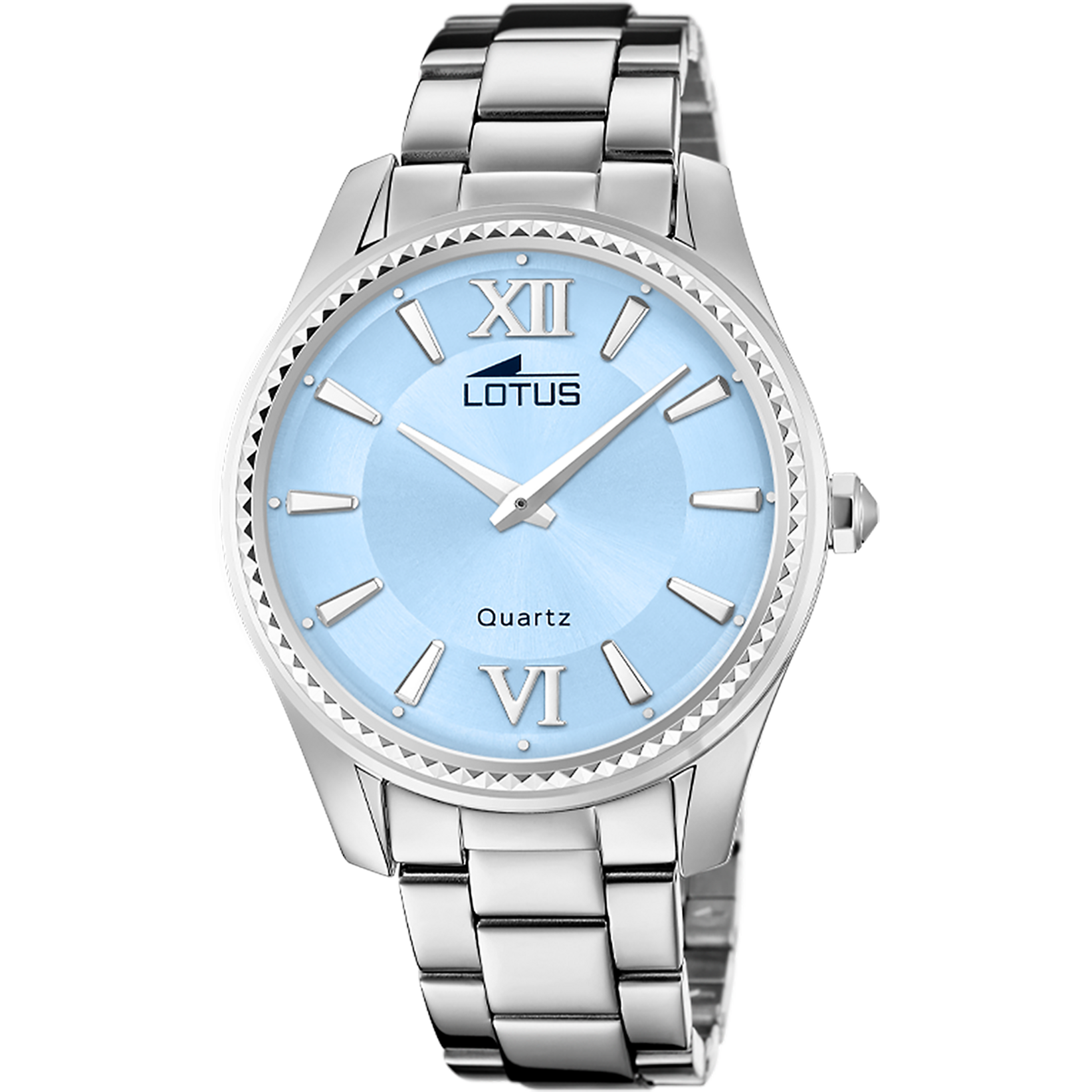 Relógio lotus 18898/b azul pulsera de 316l de aço inoxidável, mulher_PRODUCT