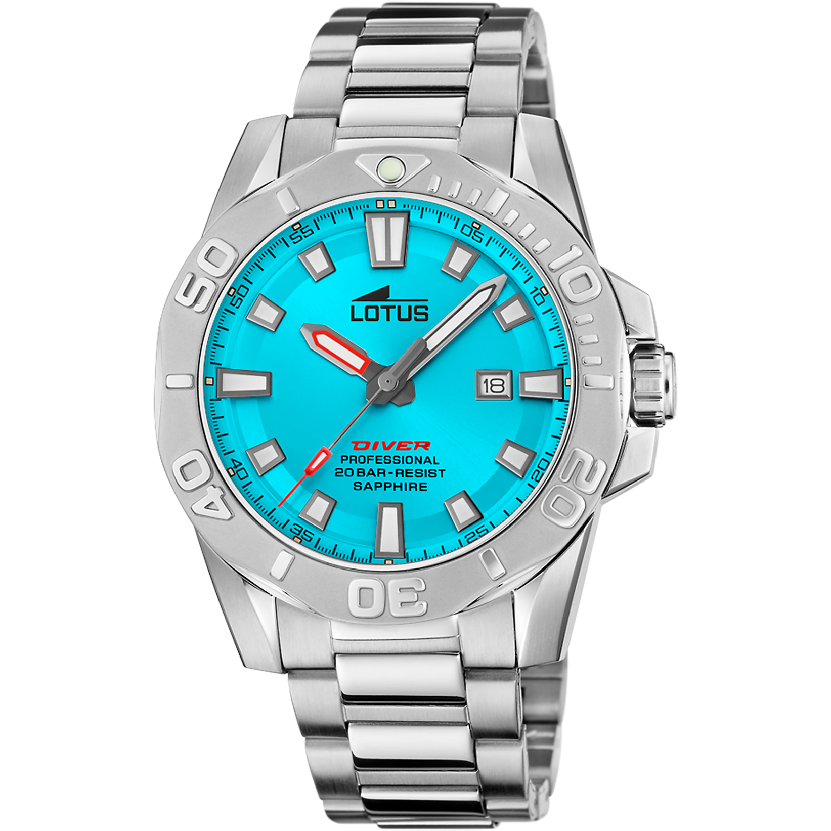 Relógio lotus 18926/2 azul pulsera de 316l de aço inoxidável, homem_PRODUCT