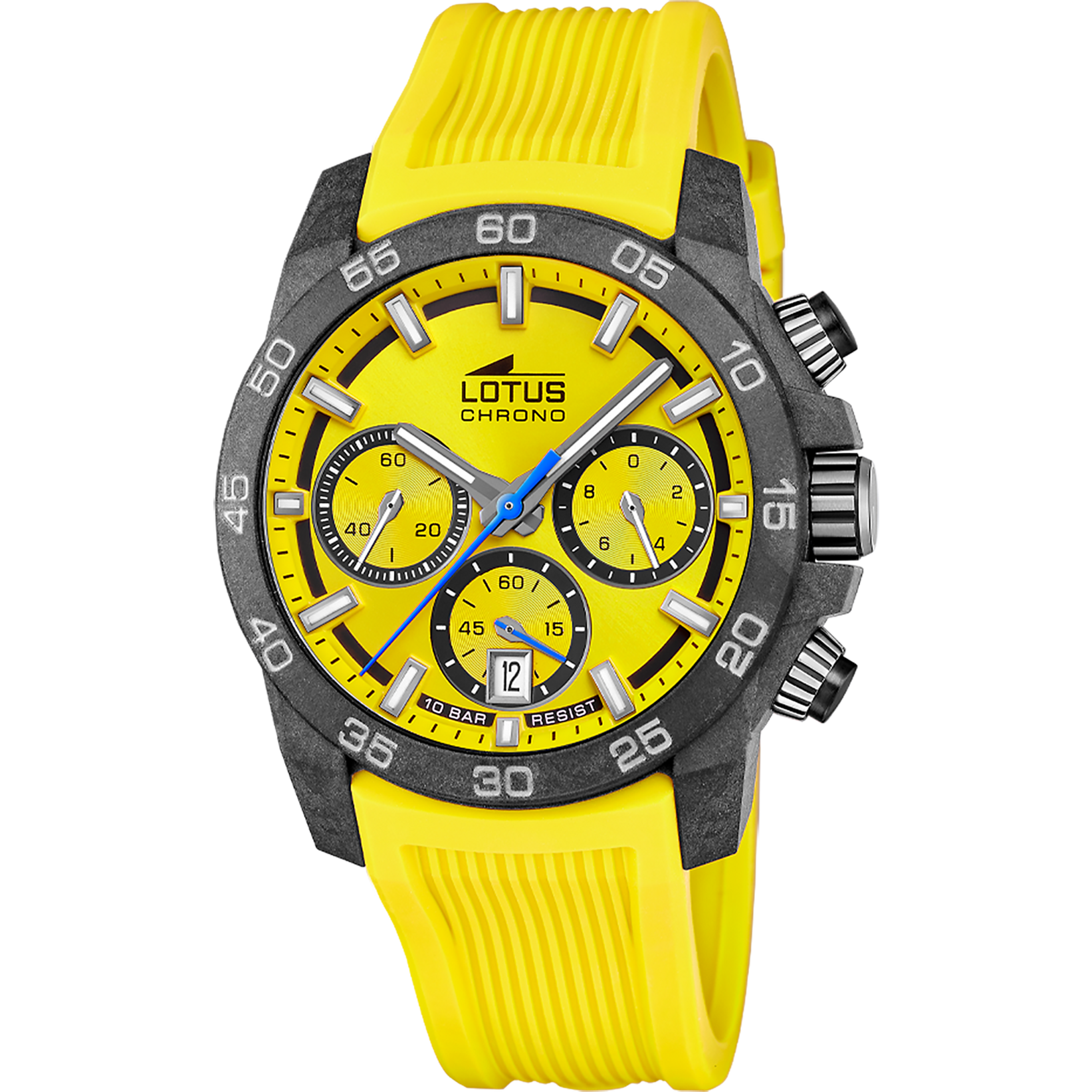 Relógio lotus chrono 18974/5 amarelo pulsera de borracha, homem_PRODUCT