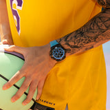 Relógio lotus chrono 18975/4 preto pulsera de borracha, homem_LIFESTYLE