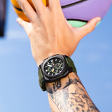 Relógio lotus chrono 18976/1 preto pulsera de borracha, homem_LIFESTYLE