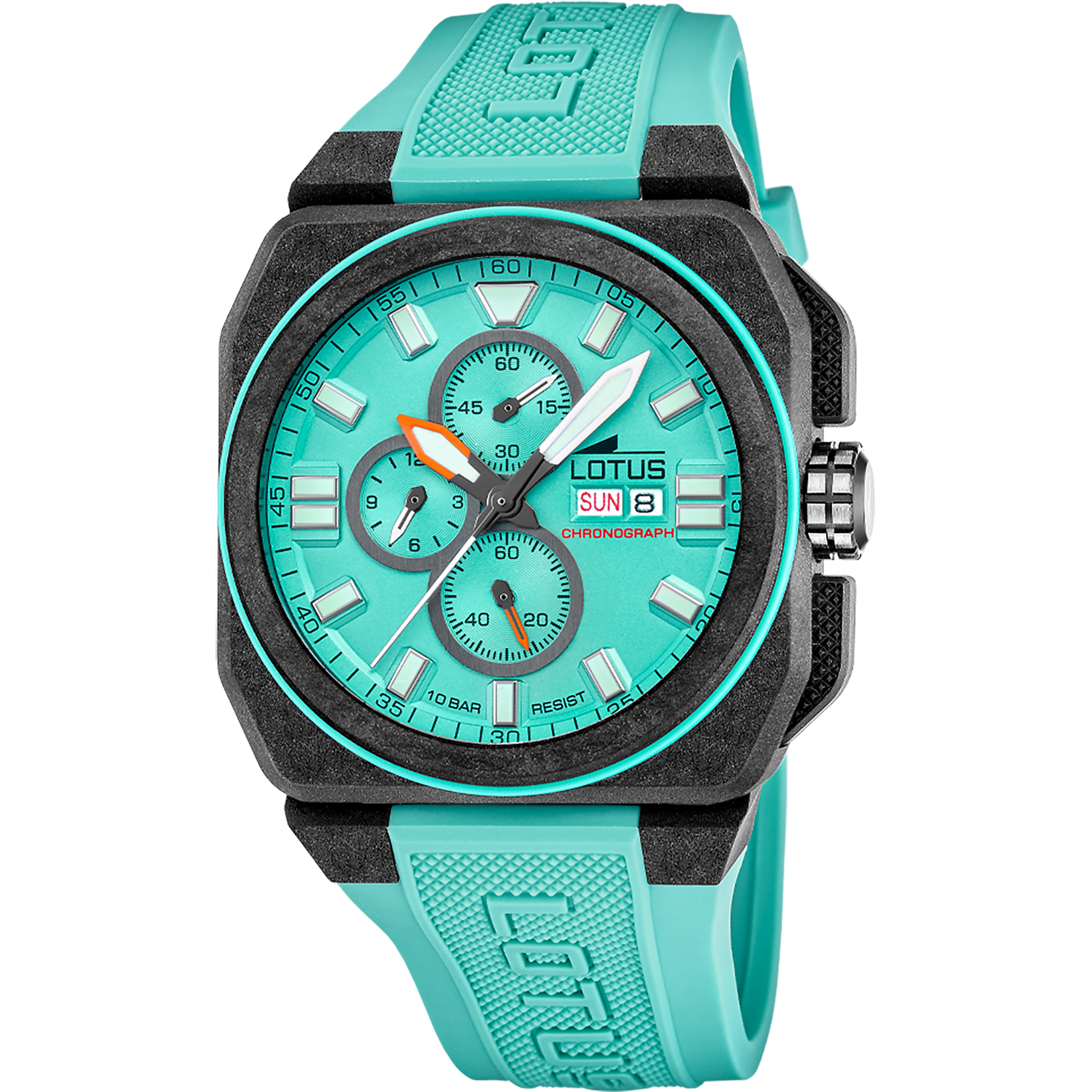 Relógio lotus chrono 18976/5 azul pulsera de borracha, homem_PRODUCT