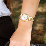 Relógio lotus freedom 18993/2 prata cinza pulsera de 316l de aço inoxidável, mulher_LIFESTYLE