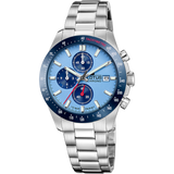 Relógio lotus chrono 18994/2 azul pulsera de 316l de aço inoxidável, homem_PRODUCT