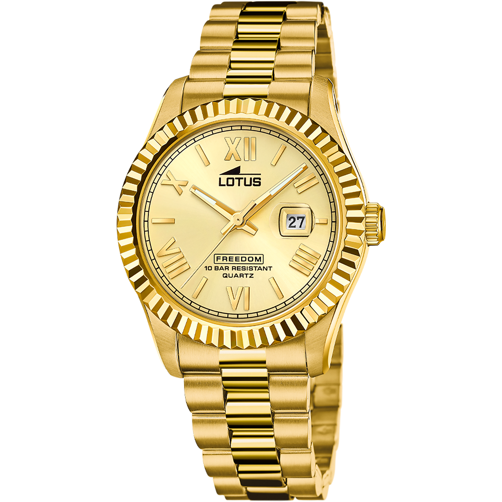 Relógio lotus 19005/1 bege homem_PRODUCT