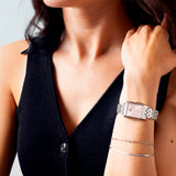 Relógio de senhora lotus 2gether 19008/2 mostrador rosa claro e pulseira de aço_LIFESTYLE