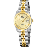 Relógio feminino lotus old money 19014/3 com mostrador champagne e pulseira bicolor_PRODUCT