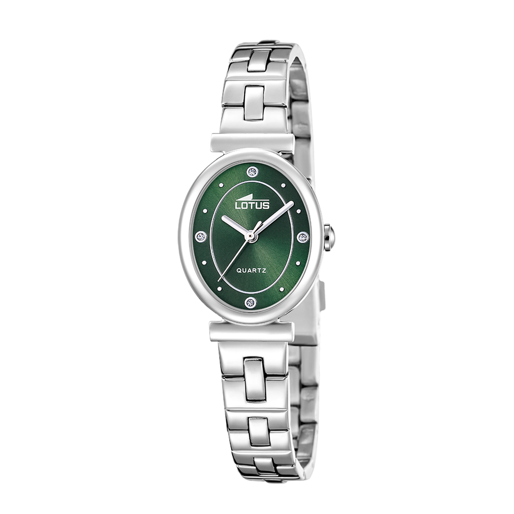 Relógio de senhora lotus 2gether 19016/3 mostrador verde e pulseira de aço_PRODUCT