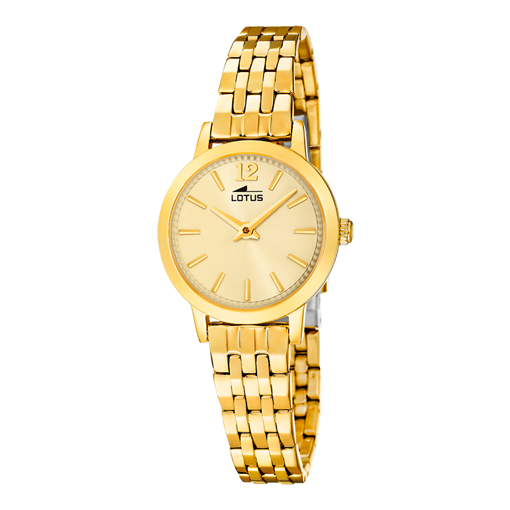 Relógio lotus 19031/3 bege mulher_PRODUCT