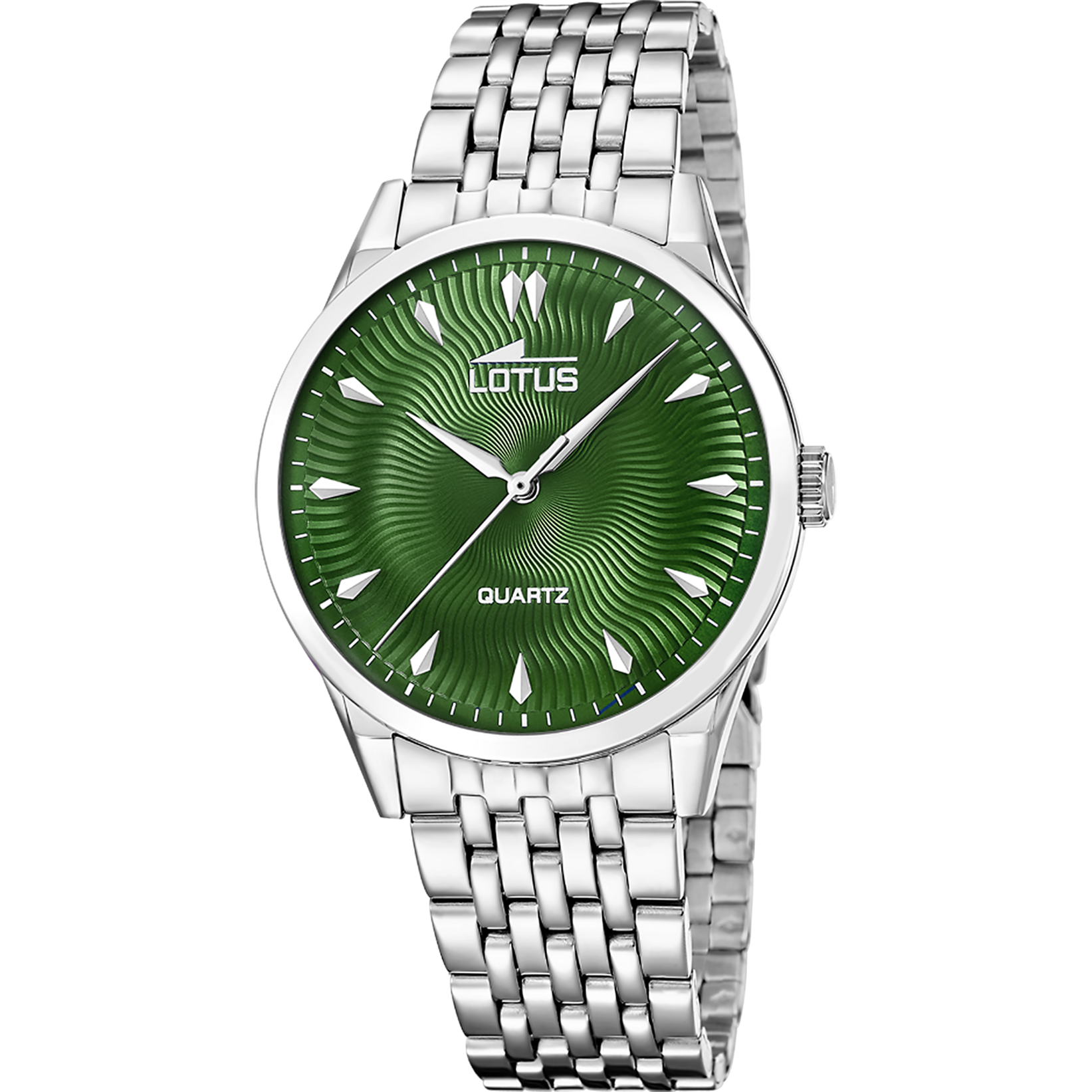 Relógio lotus classic steel 19056/3 verde pulsera de de aço inoxidável, homem_PRODUCT