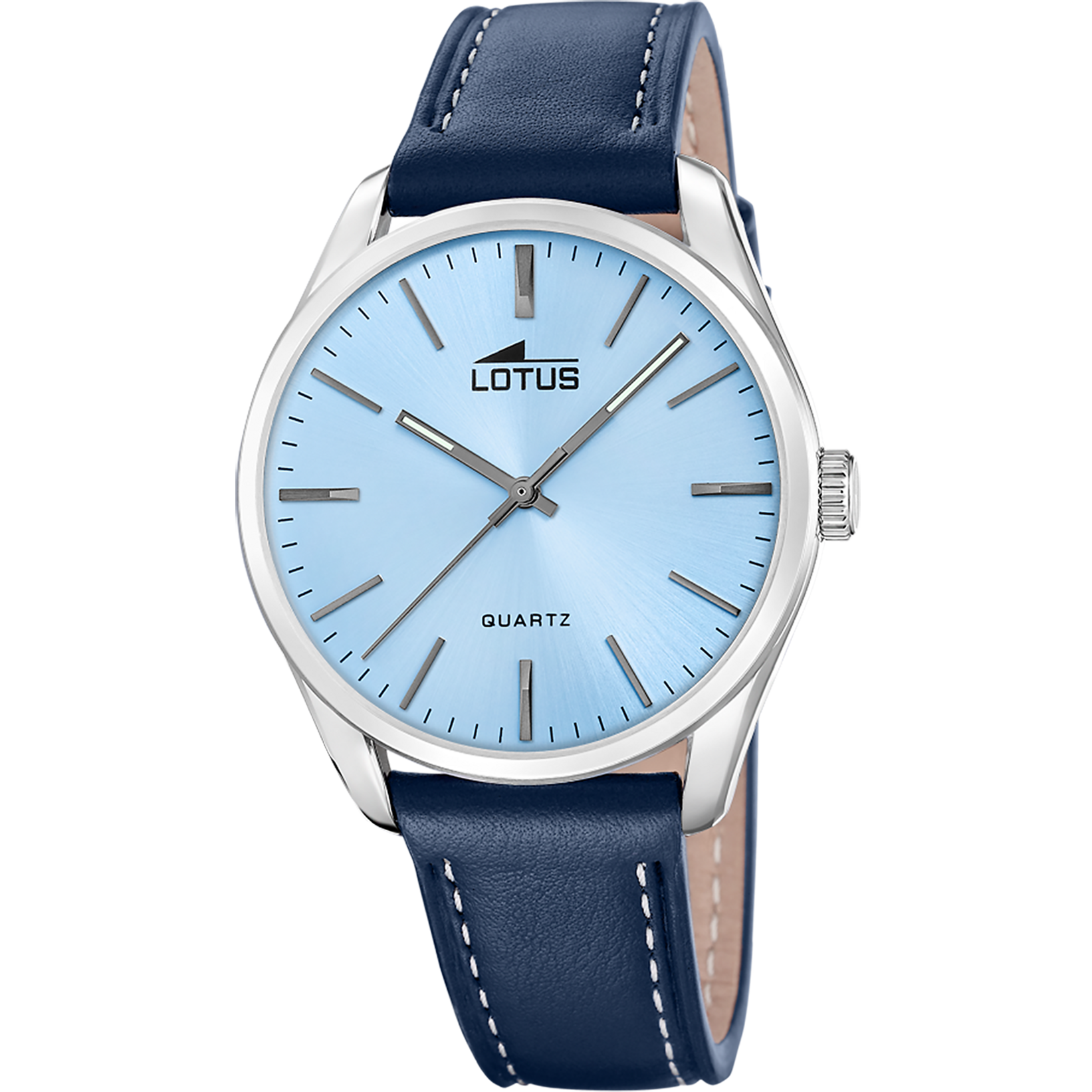 Relógio lotus minimalist for him 19065/1 azul pulsera de couro, homem_PRODUCT