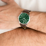 Relógio lotus minimalist for him 19065/3 verde pulsera de couro, homem_LIFESTYLE