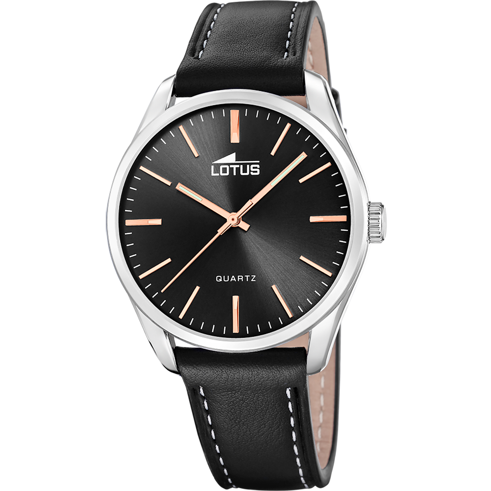 Relógio lotus minimalist for him 19065/4 preto pulsera de couro, homem_PRODUCT