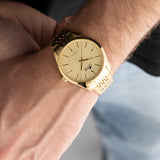 Relógio lotus minimalist for him 19066/1 dourado pulsera de de aço inoxidável, homem_LIFESTYLE