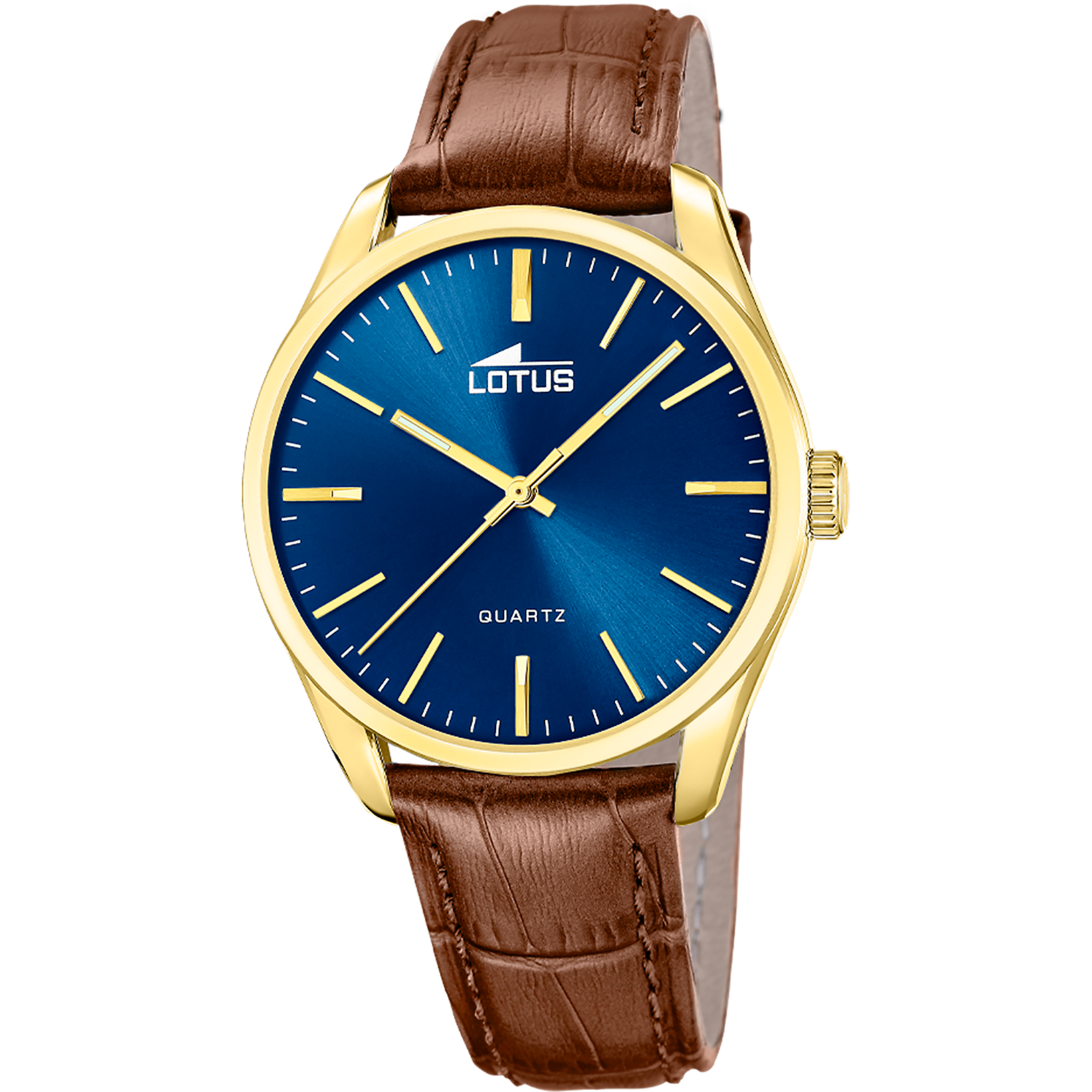 Relógio lotus minimalist for him 19067/2 azul pulsera de couro, homem_PRODUCT