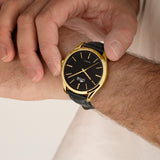 Relógio lotus minimalist for him 19067/4 preto pulsera de couro, homem_LIFESTYLE