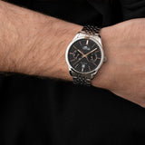 Relógio lotus multifunction collection 19072/4 preto pulsera de de aço inoxidável, homem_LIFESTYLE