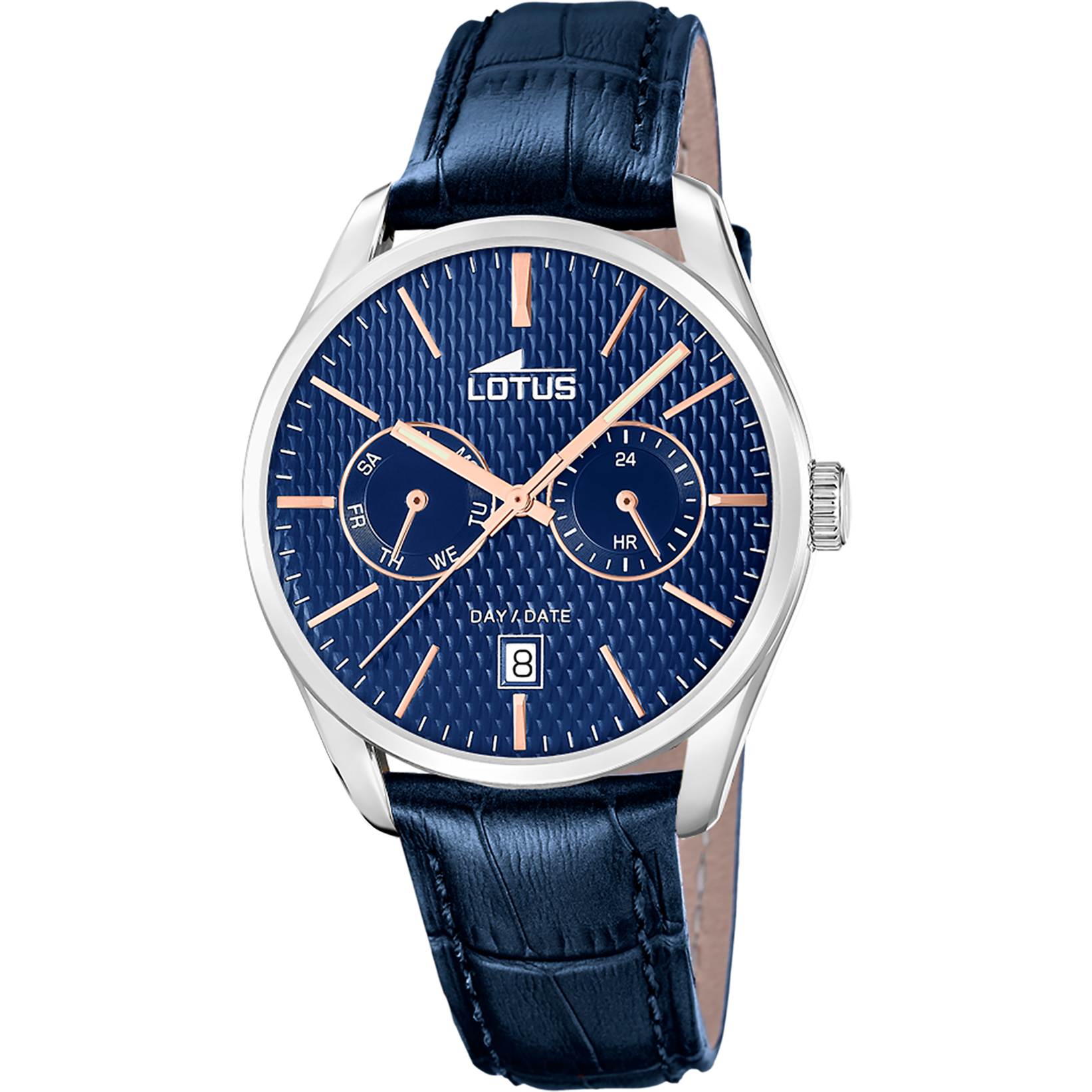 Relógio lotus multifunction collection 19073/2 azul pulsera de couro, homem_PRODUCT