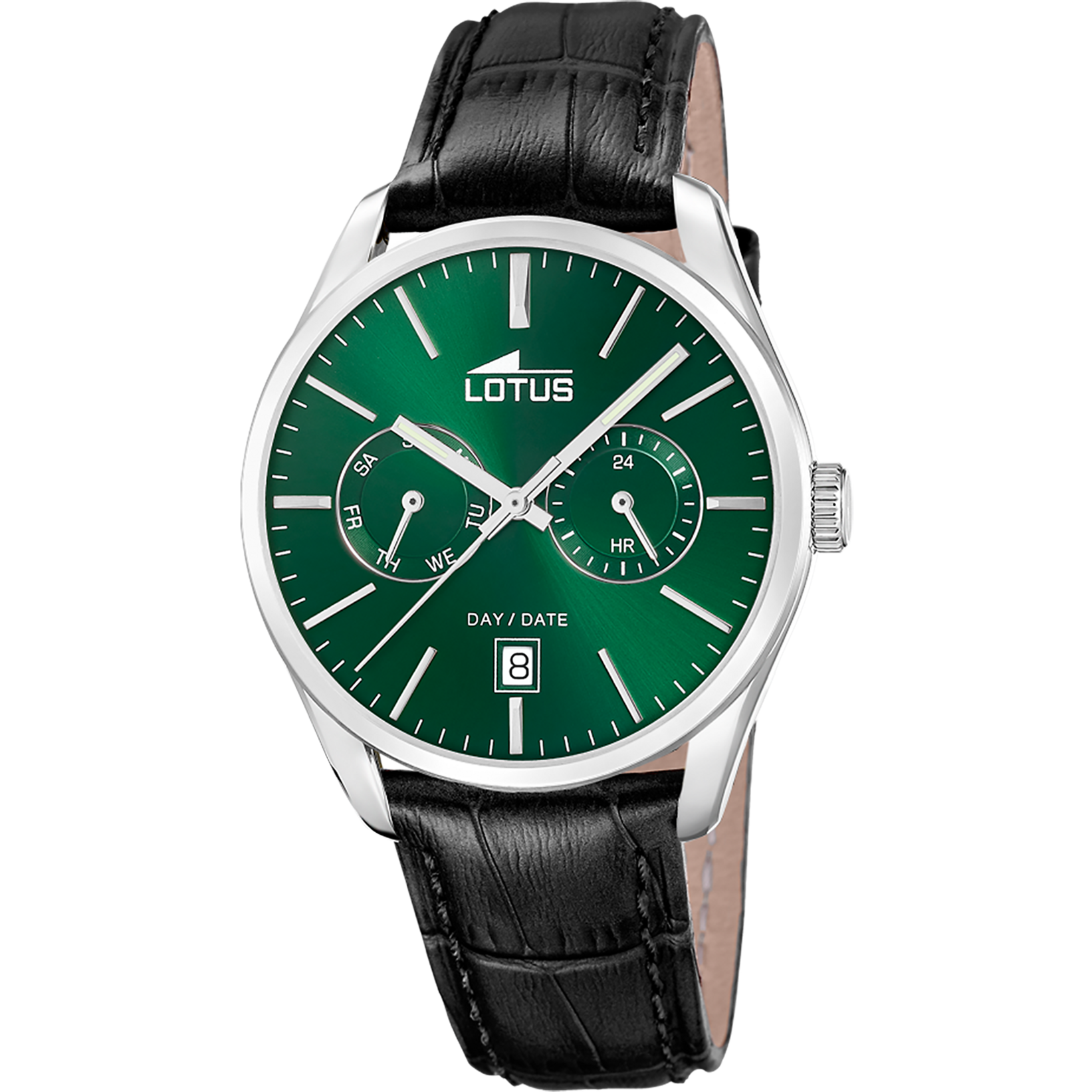 Relógio lotus multifunction collection 19073/3 verde pulsera de couro, homem_PRODUCT