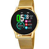 Smartwatch lotus 50003/a com pulseira de aço inoxidável 316l, bluetooth, feminino