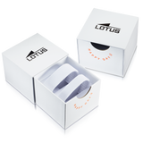 Relógio lotus junior collection 18860/4 branco pulsera de de aço inoxidável, menino_CASE