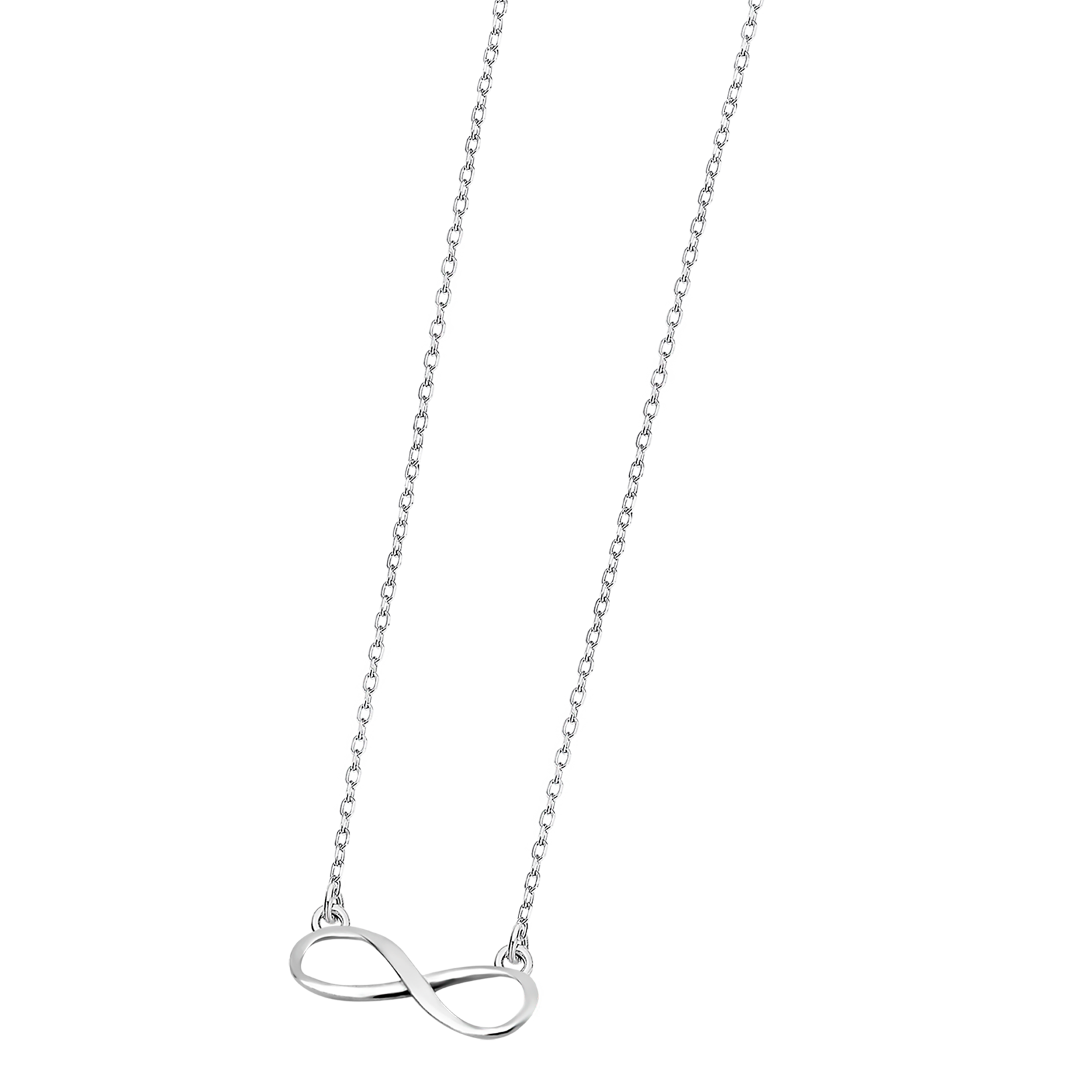 Colar infinito lotus silver trendy lp1224-1/2 prata, mulher_PRODUCT