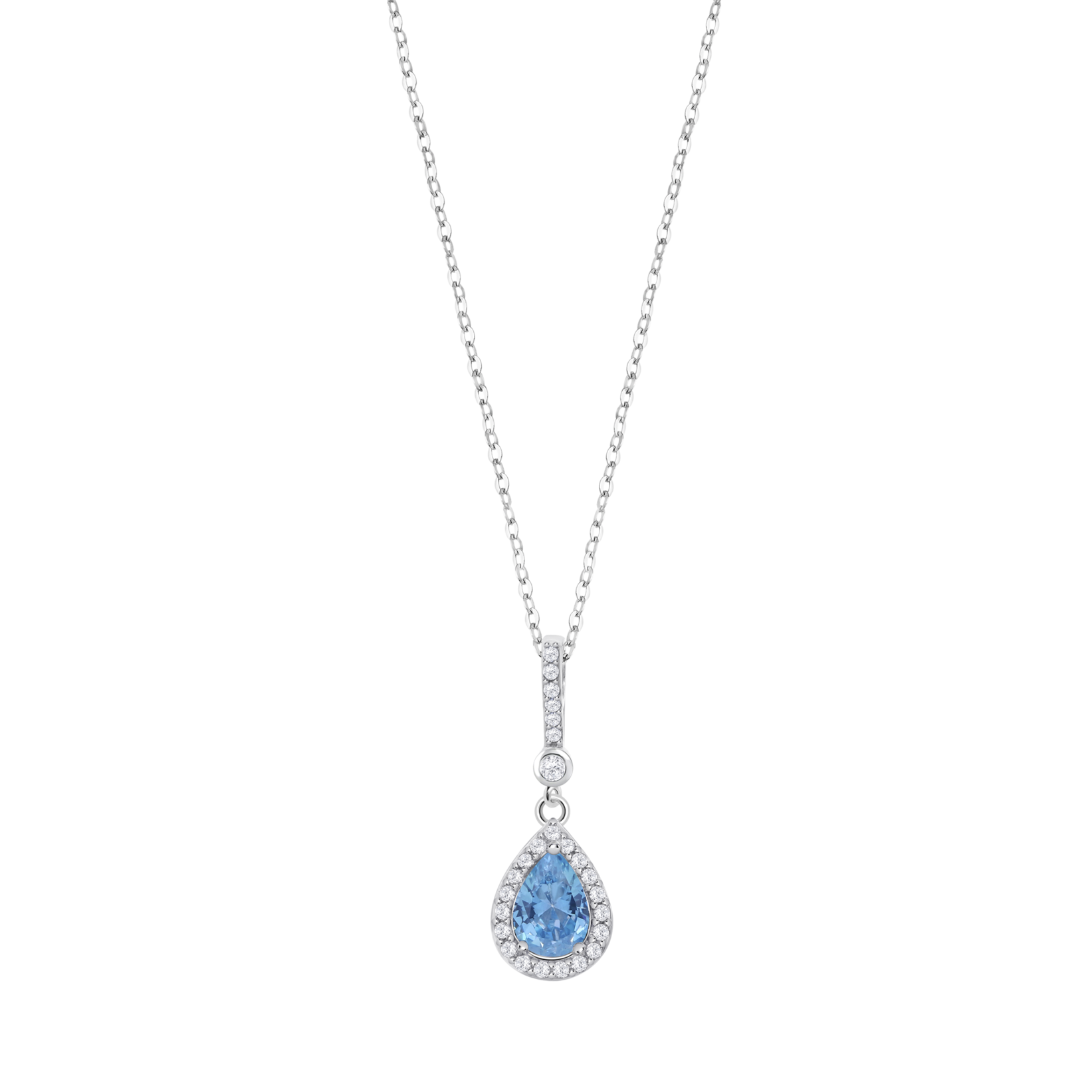 Colar pedra lotus silver lp1592-1/3 prata, mulher_PRODUCT