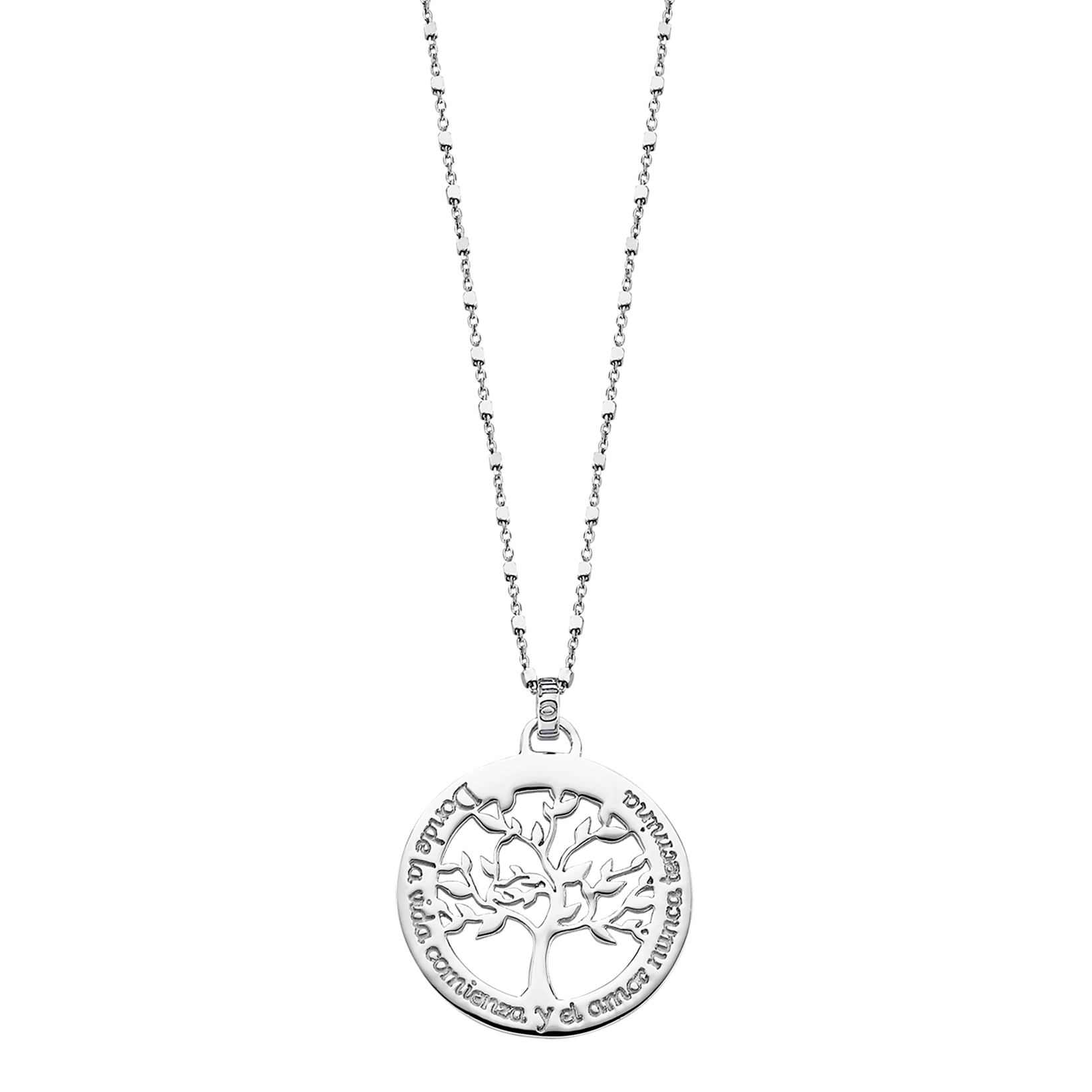 Colar árvore da vida lotus silver lp1641-1/1 prata, mulher_PRODUCT