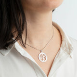 Colar árvore da vida lotus silver lp1641-1/1 prata, mulher_LIFESTYLE