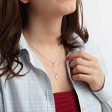 Colar estrela lotus silver trendy lp1680-1/4 prata, mulher_LIFESTYLE