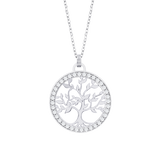 Colar árvore da vida lotus silver lp1746-1/1 prata, mulher_PRODUCT