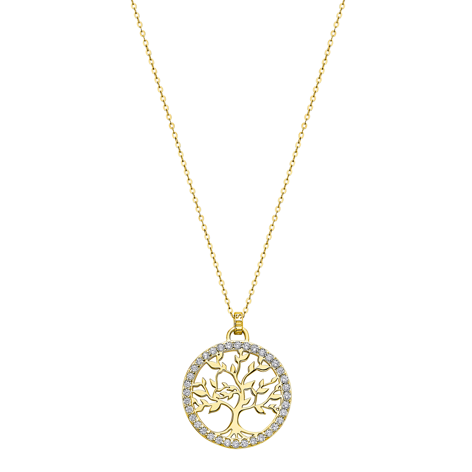 Colar árvore da vida lotus silver lp1746-1/2 prata, mulher_PRODUCT