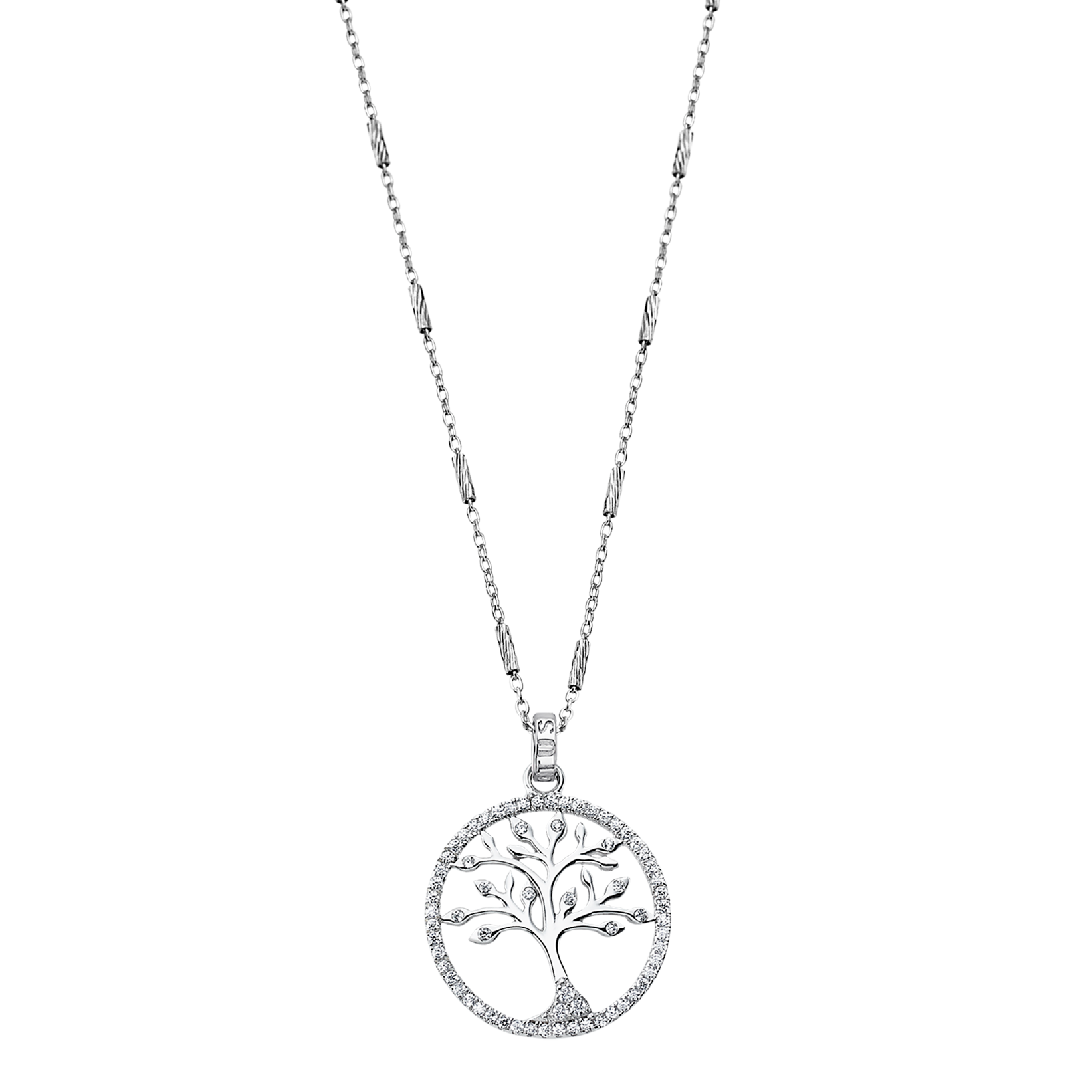 Colar árvore de vida lotus silver tree of life lp1780-1/1 prata, mulher_PRODUCT