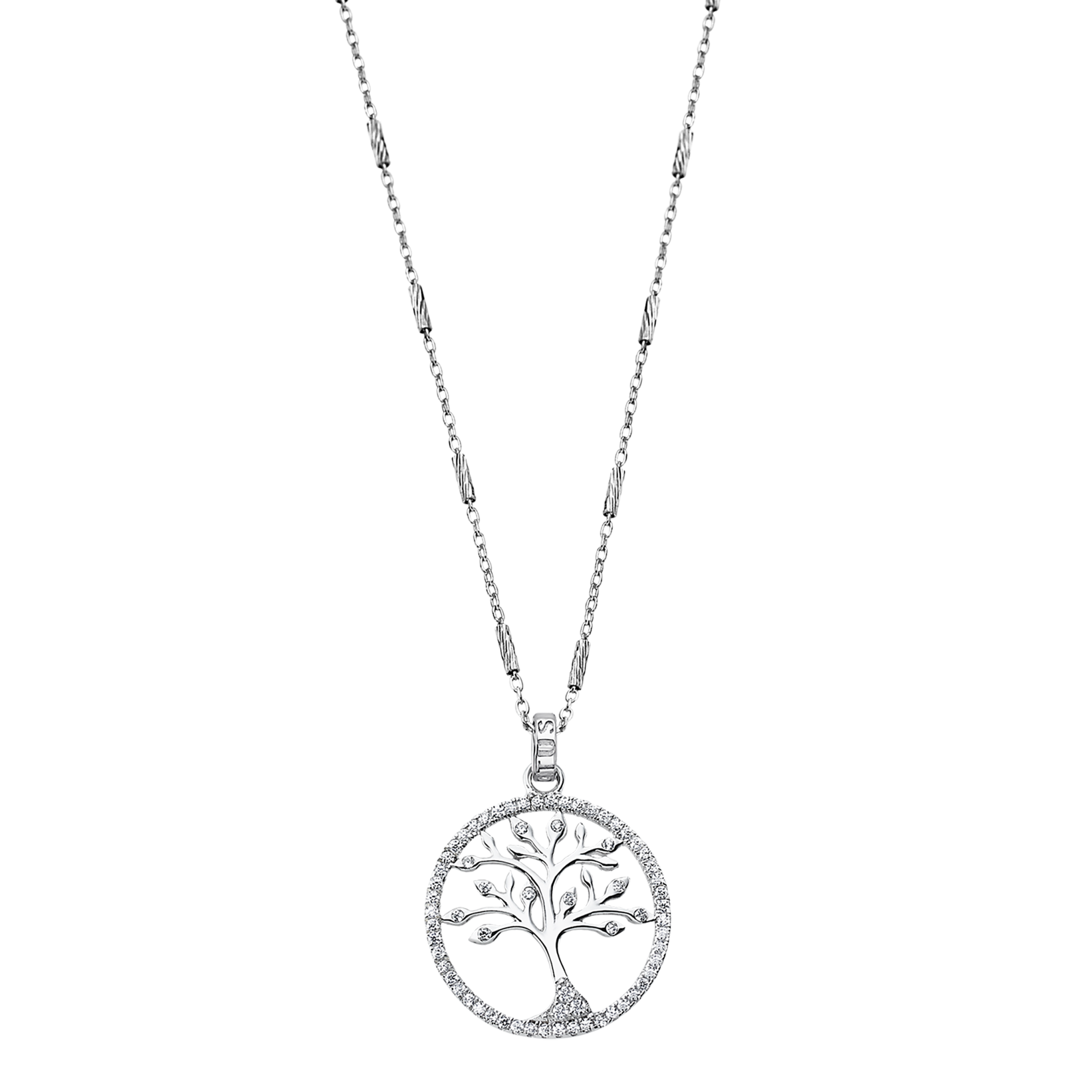 Colar árvore de vida lotus silver tree of life lp1780-1/1 prata, mulher_PRODUCT