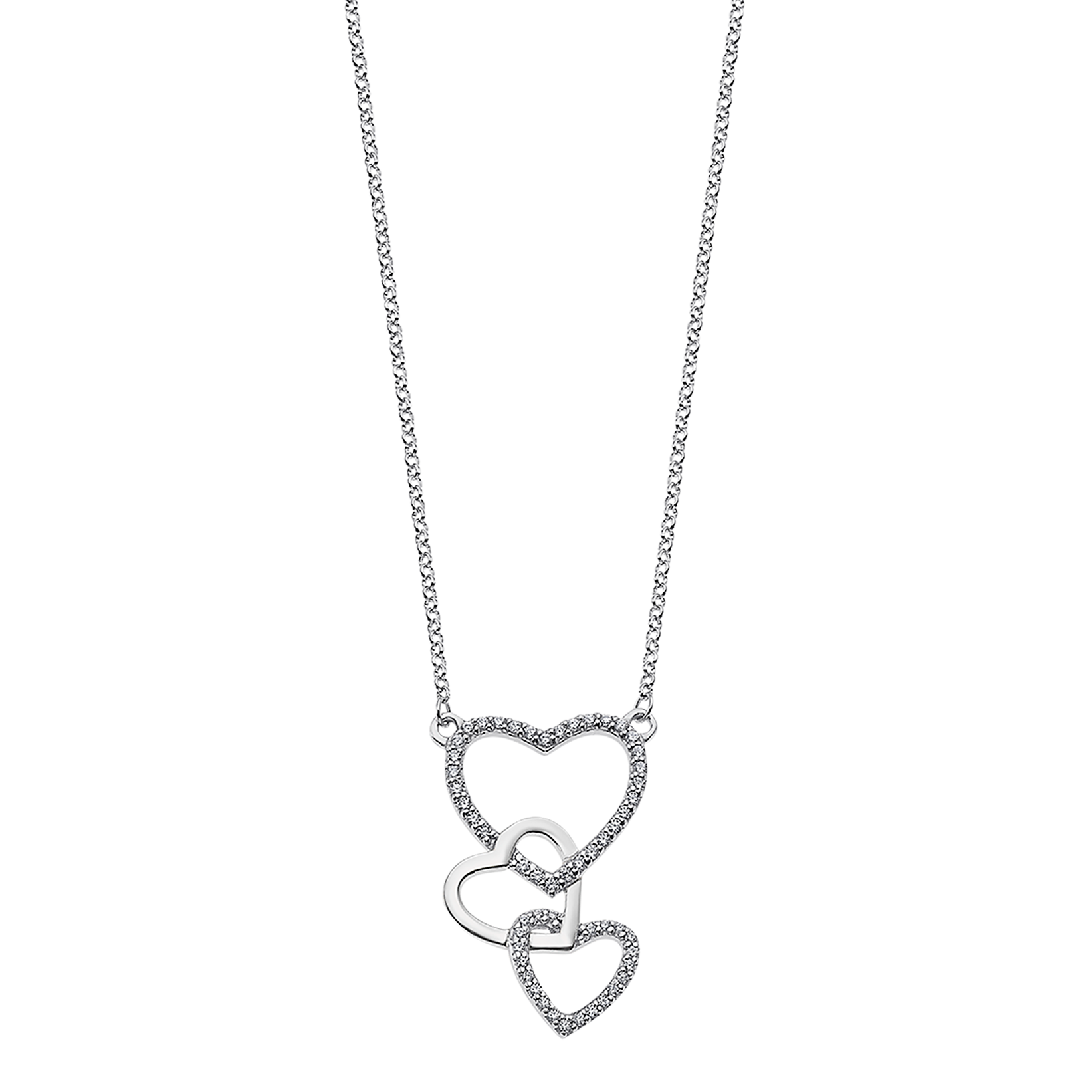 Colar coração lotus silver lp1817-1/1 prata, mulher_PRODUCT
