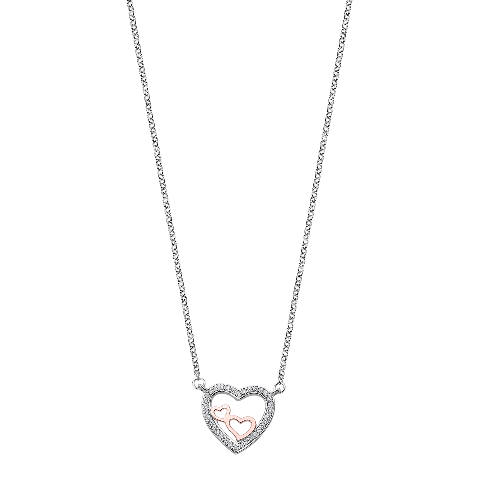 Colar coração lotus silver lp1856-1/1 prata, mulher_PRODUCT