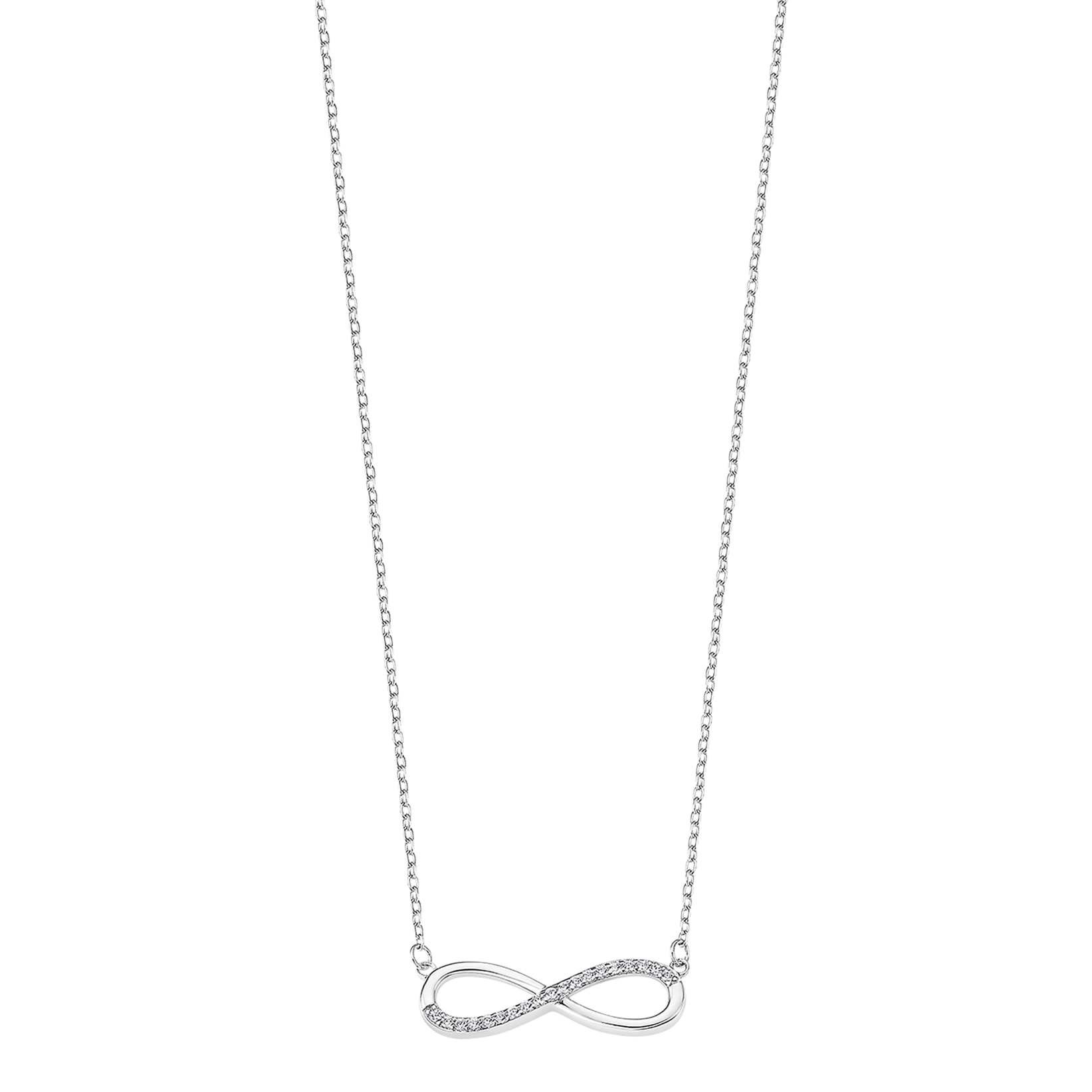 Colar infinito lotus silver lp1872-1/1 prata, mulher_PRODUCT
